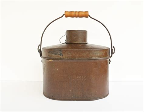 Vintage Tin Lunch Pail for sale 